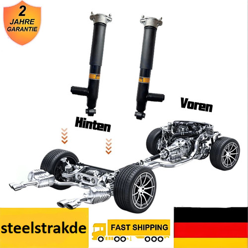 Hinten stoßdämpfer - hinten,